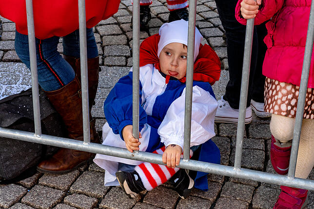 Bild 36: Bilder vom großen Kinderumzug in VS-Villingen am Schmotzigen &ndash; Teil 4