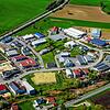 Das Gewerbegebiet Himmelreich aus der Luft gesehen. Die Fläche für den dritten Bauabschnitt ist am oberen Bildrand zu sehen. Ein ...