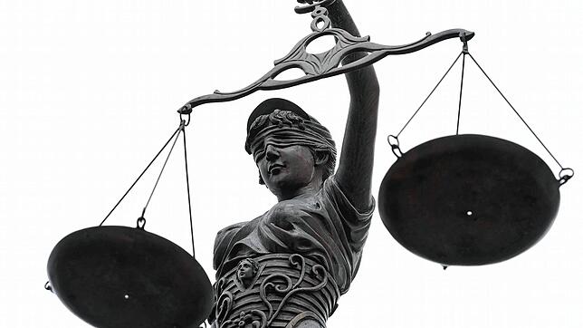 Eine Statue der Justitia. (Symbolbild)