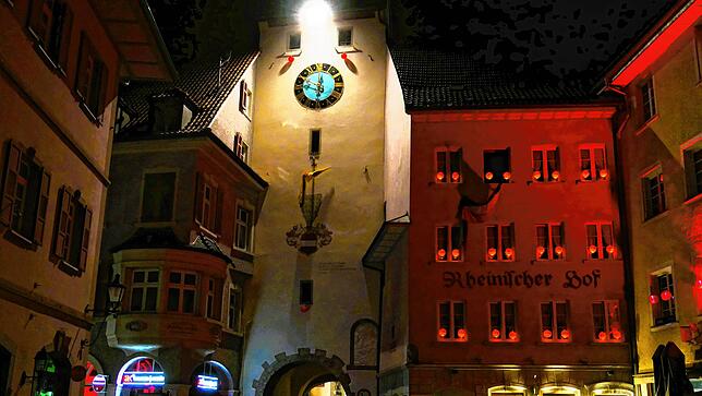Bild 37: Romantische Stimmung in der Kaiserstraße in Waldshut - Die schönsten Eindrücke