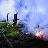 Auf der Insel Reichenau musste Montagnacht, 12. März, die Freiwillige Feuerwehr zu einem Brand ausrücken.
