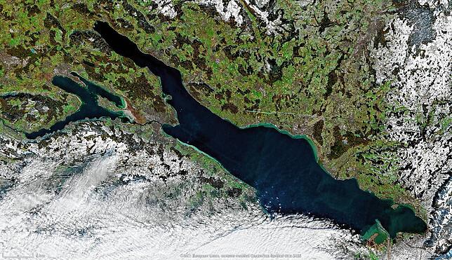 Bild 12: Bodensee im Wandel: Überraschende Veränderungen in neuen Satellitenbildern