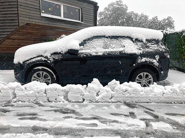 Bild 5: Bilder vom ersten Schnee auf dem Feldberg &ndash; neue Woche wird wechselhaft