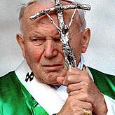 Schuld bekannt: Papst Johannes Paul II. nannte die Verbrennung von Giordano Bruno im Jahr 2000 einen Fehler.