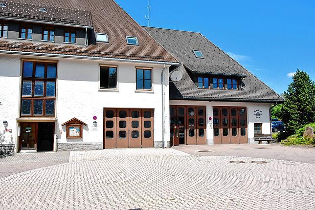 Das Gerätehaus der Freiwilligen Feuerwehr Häusern.