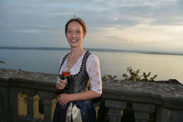 Die 18-jährige Meersburgerin Pia Dreher wurde am 3. September neue Bodensee-Weinprinzessin.
