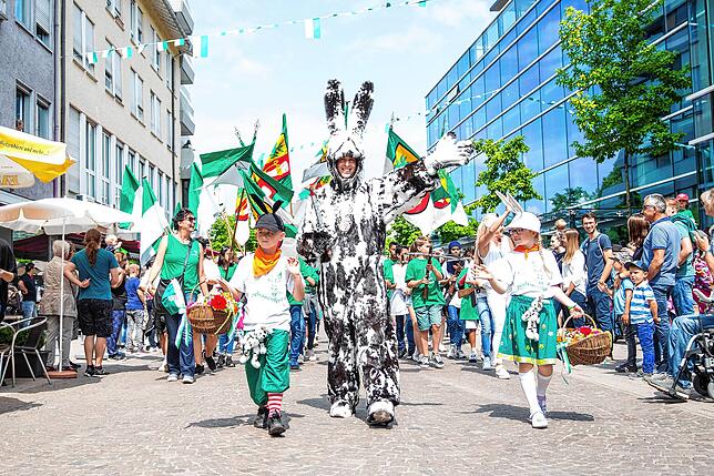 Ein Bad in der Menge – wie hier beim Seehasenfest im vergangenen Jahr – ist 2020 nicht möglich.