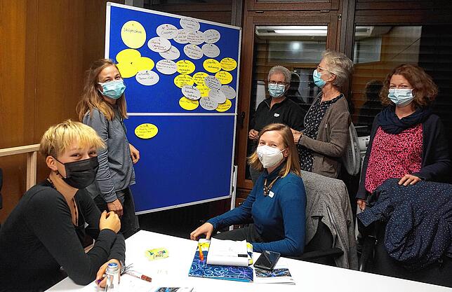 Aufgeteilt auf drei Kleingruppen haben die Teilnehmer des Workshops erarbeitet, welche Maßnahmen der Landkreis Waldshut in sein ...