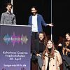 Die Studierenden aus dem Organisationsteam freuen sich auf die Lange Nacht der Musik (von links): Louis Steinbronn, Souhaxb Ettahiri, ...