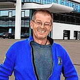Selfmade-Millionär Bruno Göggel im Jahr 2019 auf seinem Betriebsgelände in Gammertingen.