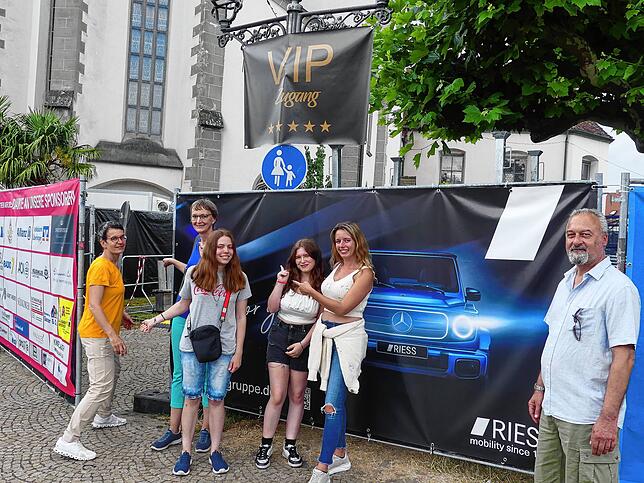 Bild 14: Die besten Bilder der Führung hinter die Kulissen vom Openair-Konzert von Lea in Markdorf