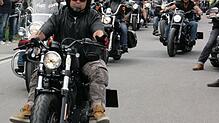 Die Motorradausfahrt am Samstagnachmittag gehört zu den Höhepunkten der Biker Days, die vom 13. bis 15.&nbsp;Juli im Seepark stattfinden.
