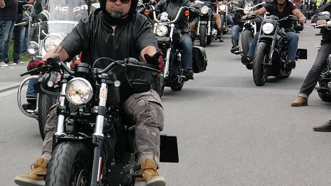 Die Motorradausfahrt am Samstagnachmittag gehört zu den Höhepunkten der Biker Days, die vom 13. bis 15.&nbsp;Juli im Seepark stattfinden.