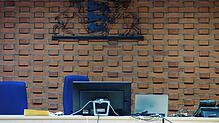 Richtertisch im Amtsgericht Bad Säckingen. Hier wurde jetzt ein Verfahren wegen Diebstahl nach Zahlung einer Auflage eingestellt.