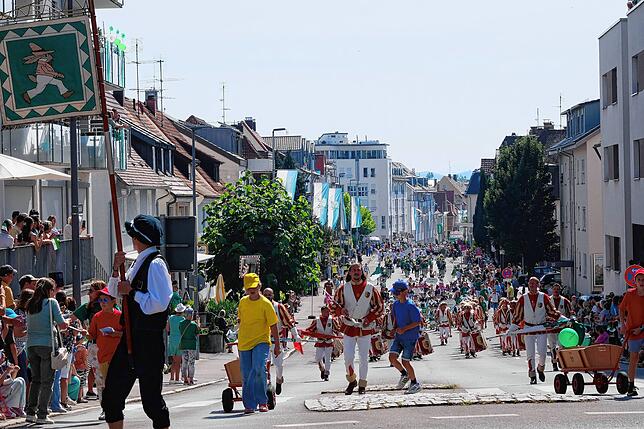 Bild 27: Bilder vom Seehasen-Jubiläumsfestzug