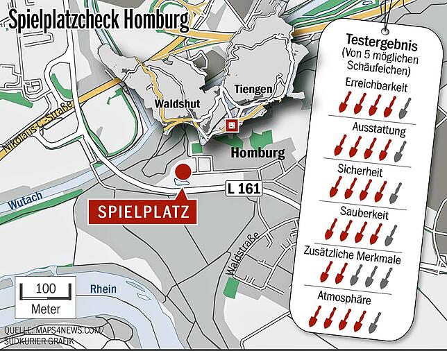 Bild 1: Spielplatz-Check Waldshut-Tiengen: Der Spielplatz in Homburg ist ein echter Geheimtipp - das sind die Fakten