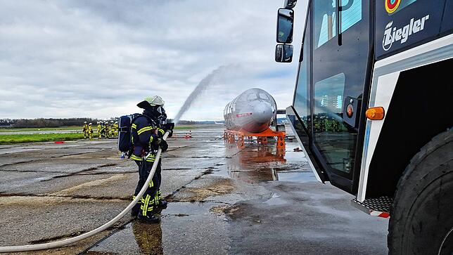 Bild 8: Notfallübung am Bodensee Airport – Die besten Bilder