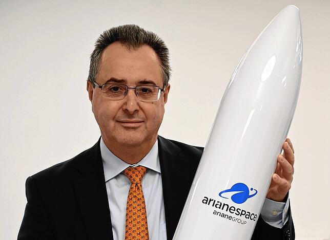 Pierre Godart, Ariane-Deutschland-Chef, ist zuversichtlich, dass die Ariane 6 ein Erfolg wird.