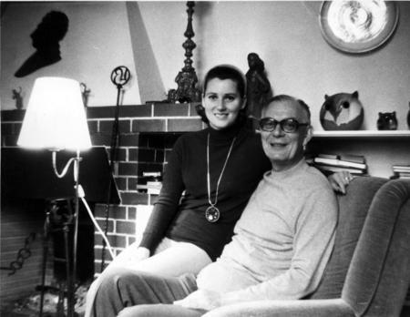 1972: Gräfin Sonja, jung verheiratet mit Graf Lennart Bernadotte.