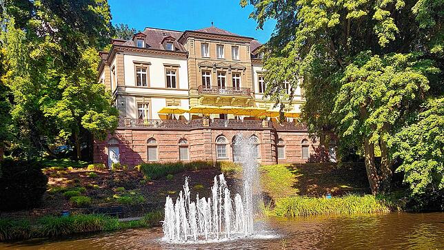 Blick auf die Villa Berberich in Bad Säckingen. Das heutige Kulturhaus wurde vor 150 Jahren als Fabrikantenvilla errichtet.