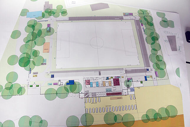 Bild 3: Bilder von der MS Technologie Arena am Villinger Friedengrund