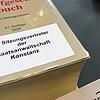 Ein Strafgesetzbuch liegt im Villinger Amtsgericht für die Staatsanwaltschaft bereit.