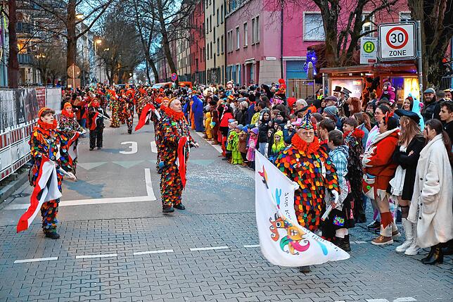 Bild 15: In Petershausen steht der Narrenbaum! Alle Fotos vom Freitagabend