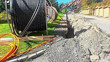 Die größte Einzelmaßnahme im Gemeindehaushalt war im vergangenen Jahr der Ausbau der Breitbandversorgung im Außenbereich mit 543.000 ...