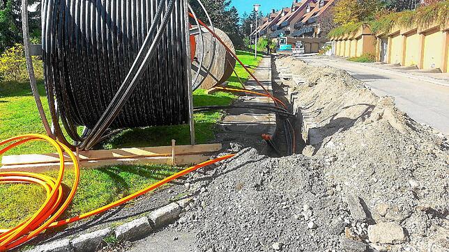 Die größte Einzelmaßnahme im Gemeindehaushalt war im vergangenen Jahr der Ausbau der Breitbandversorgung im Außenbereich mit 543.000 ...