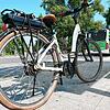 Ein Fahrrad am ZOB in Überlingen.