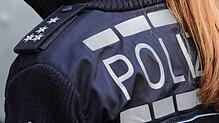 Die Landespolizei von Baden-Württemberg. Das Foto entstand als Symbolfoto im Polizeirevier Überlingen, das zum Polizeipräsidium ...