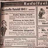 Alte Anzeigen zeugen noch vom närrischen Treiben 1939 – nicht lange vor dem Ausbruch des Zweiten Weltkrieges.