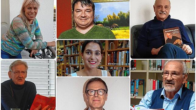 Sieben Autorinnen und Autoren aus der Region, sieben Neuerscheinungen: Ein Blick auf die Bücher, die 2023 erschienen sind.