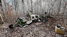 Bild : Tödlicher Flugzeugabsturz: Eindrücke von der Bergung des Wracks