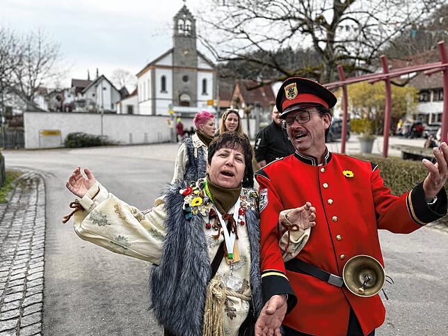 Bild 21: Fasnet in Lellwangen: 220 Narren feiern mit Musik und Freude -  hier die Bilder!