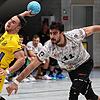 Der Konstanzer Christos Erifopoulos (links, hier im Spiel gegen den HC Elbflorenz) stand bereits in Jugendzeiten für den TV ...