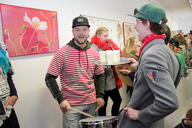 Bild 4: Bilder vom närrischen Redaktionssturm der Villinger Stadtharmonie
