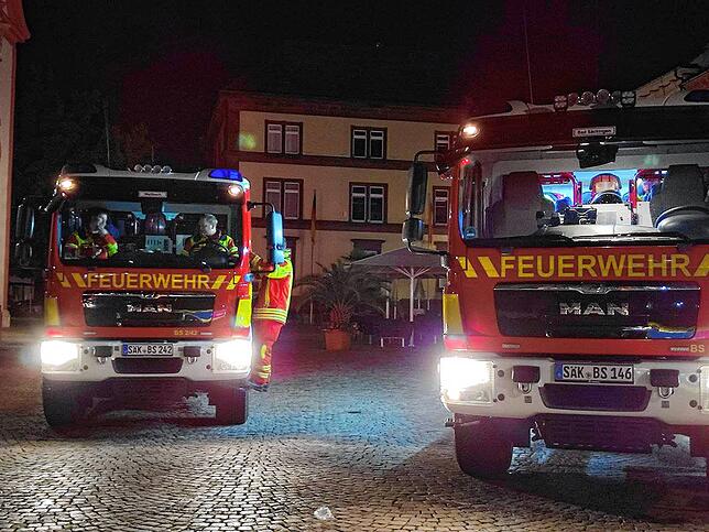 Wegen einer Stichflamme war die Bad Säckinger Feuerwehr mit einem Großaufgebot angerückt.