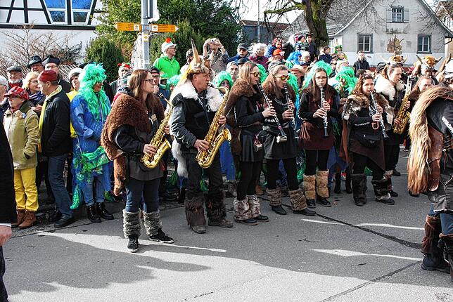 Die Musik darf am Schmotzigen Donnerstag nicht fehlen.