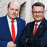 Das Geschäftsführerduo Jochen Braun (links) und Michael Spadinger ist vom Erfolg ihrer neuen Firmenstrategie überzeugt.