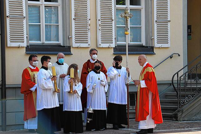 Bild 9: Bilder vom Hochamt des Hausherrenfests in Radolfzell