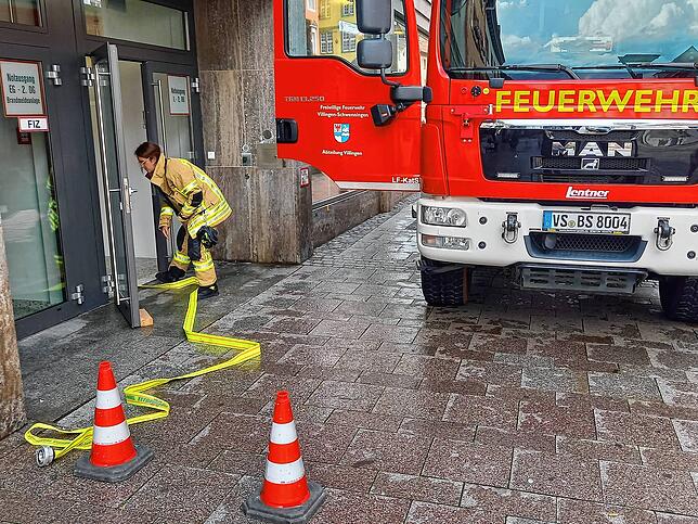 Schon am 14. August rückt in Villingen die Feuerwehr zu zehn Einsätzen aus.