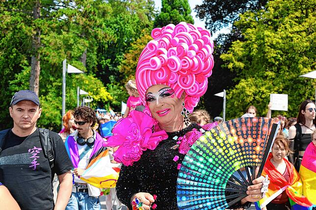 Bild 40: Der CSD Konstanz feiert 20. Geburtstag mit einer Pride-Parade durch die Stadt