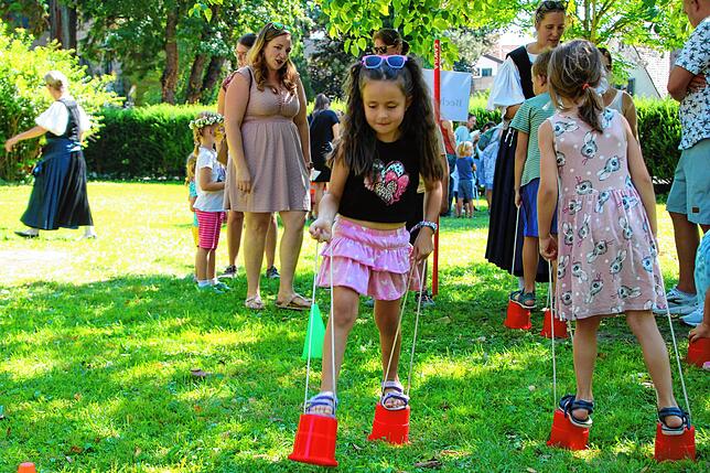 Bild 6: Chilbi 2025: So feiern die Kleinsten die Waldshuter Chilbi beim Kinderfest und Kinderumzug auf den Festplatz
