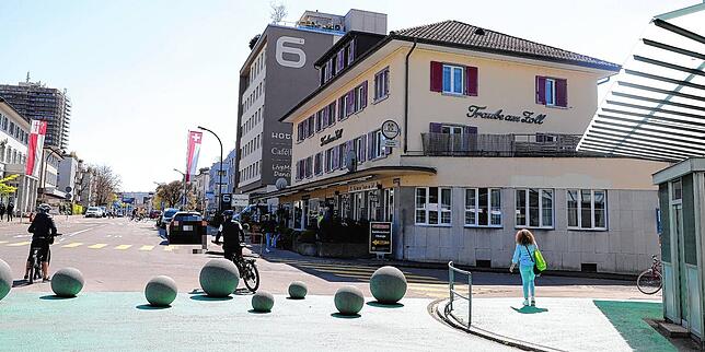 Das Restaurant Traube am Zoll in Kreuzlingen.