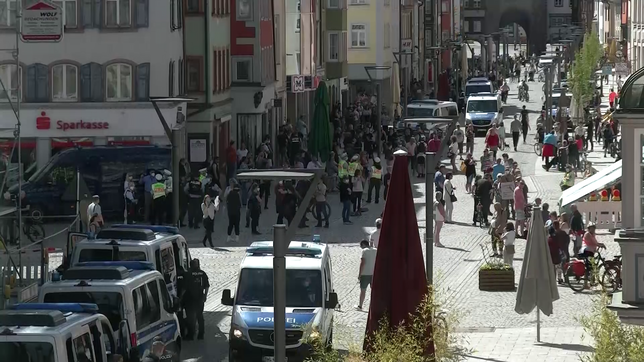 Unser Screenshot aus dem Zeitraffervideo zeigt eine Szene am Nachmittag in Villingen.