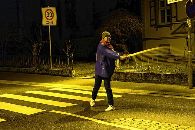 Bild 17: Frühmorgens startet der Schmotzige in Immenstaad und Kippenhausen