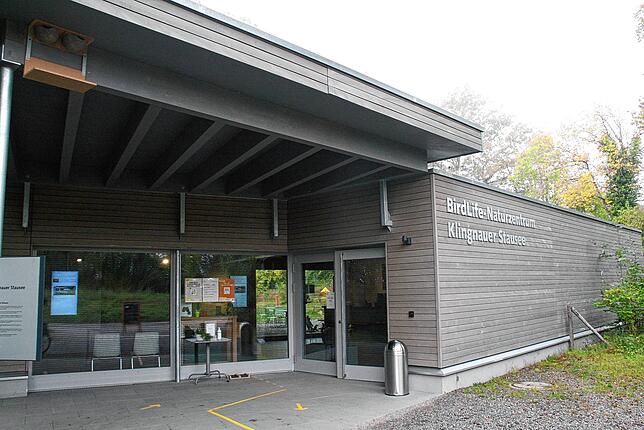 Einen Besuch wert: Das Birdlife-Naturzentrum am Rundweg entlang des Klingnauer Stausees.