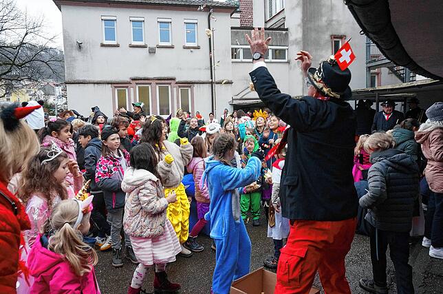 Bild 25: Tiengen im Fasnachttrubel
