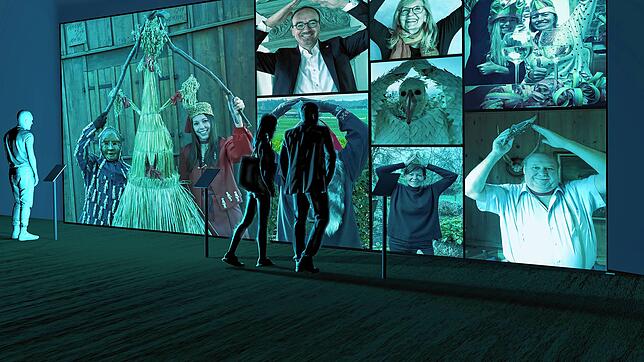 Eine solche lebendige Ausstellung, in die Besucher Bilder praktisch live einspeisen können, gehört zu den Plänen des Fasnachtsmuseums ...